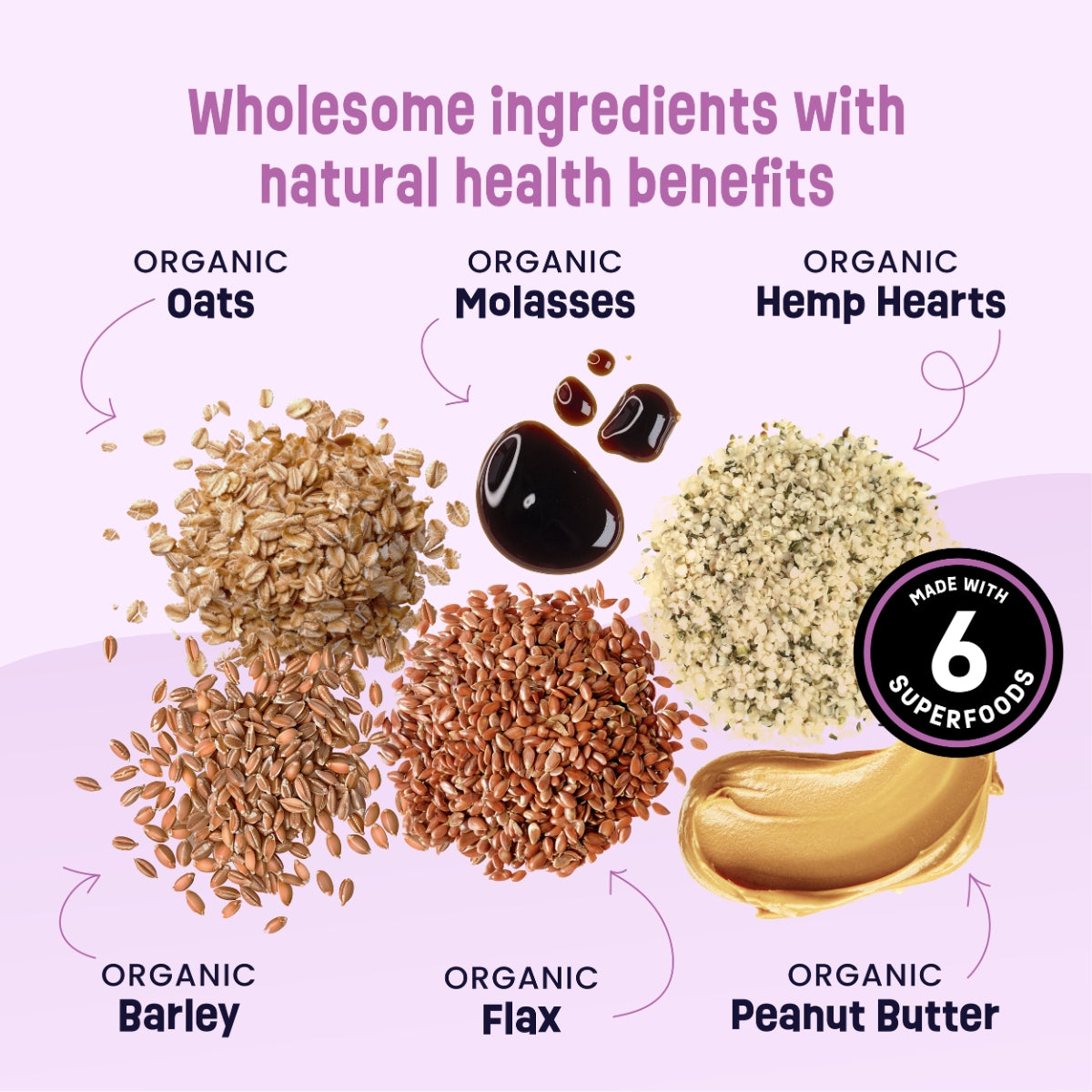 Gruffies Original - Organic Dog Treats (6-Pack)