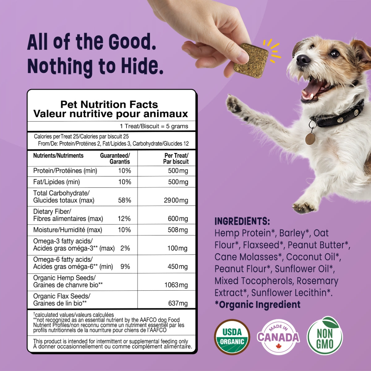 Gruffies Original - Organic Dog Treats (6-Pack)