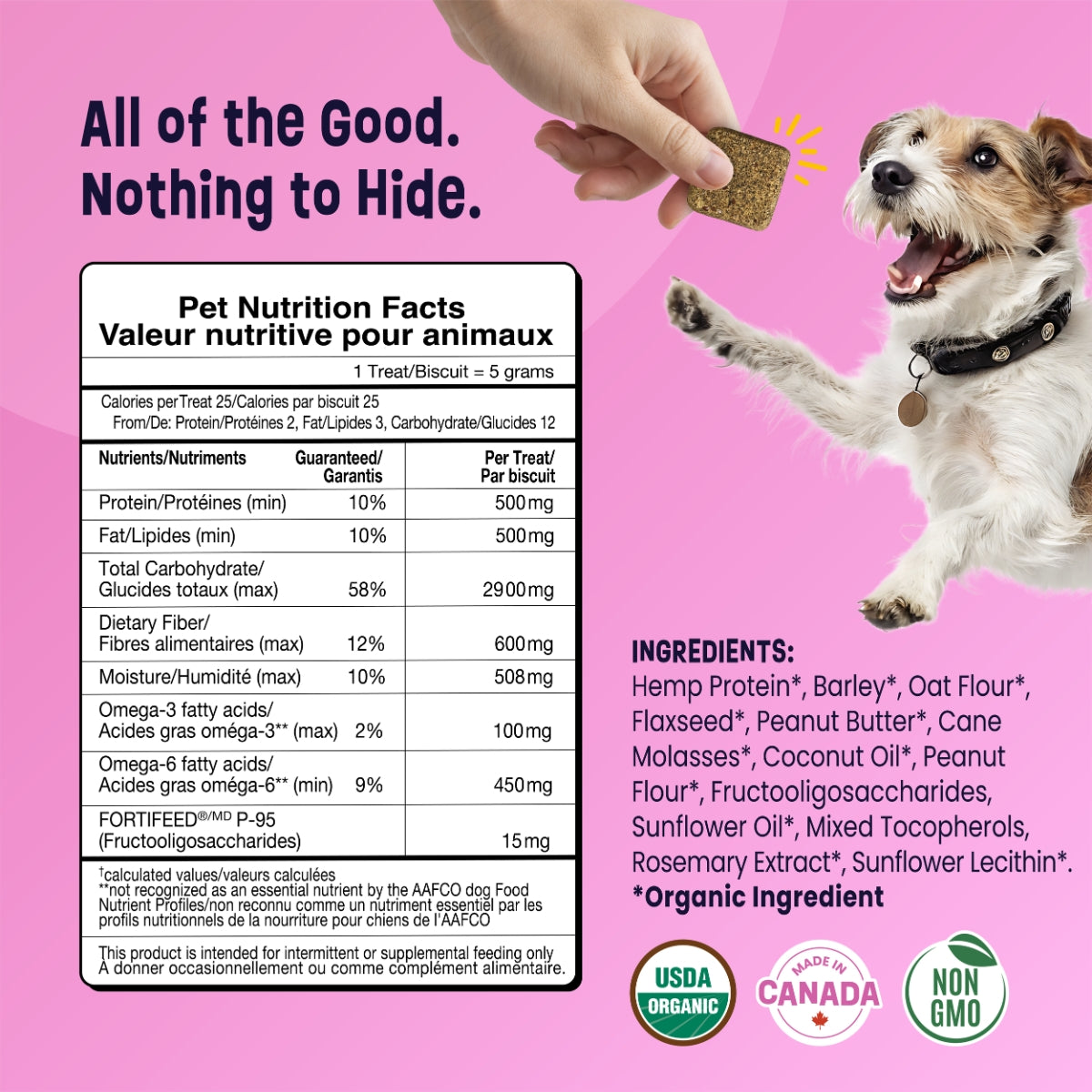 Gruffies Gut Health - Organic Dog Treats (6-Pack)